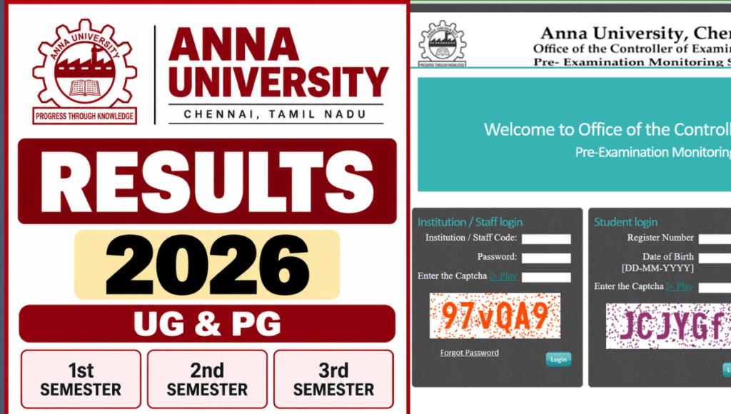 Anna University Results 2026